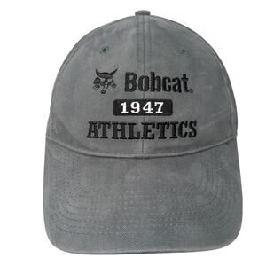 Bobcat 1947 Athletics Baseball Cap Gray One Size Adjustable Embroidered Kelly